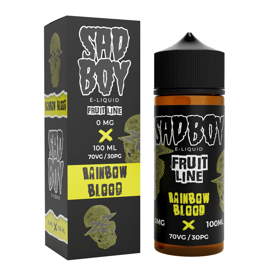Fruit Line - Rainbow Blood E-Liquid Shortfill By Sadboy 100ml