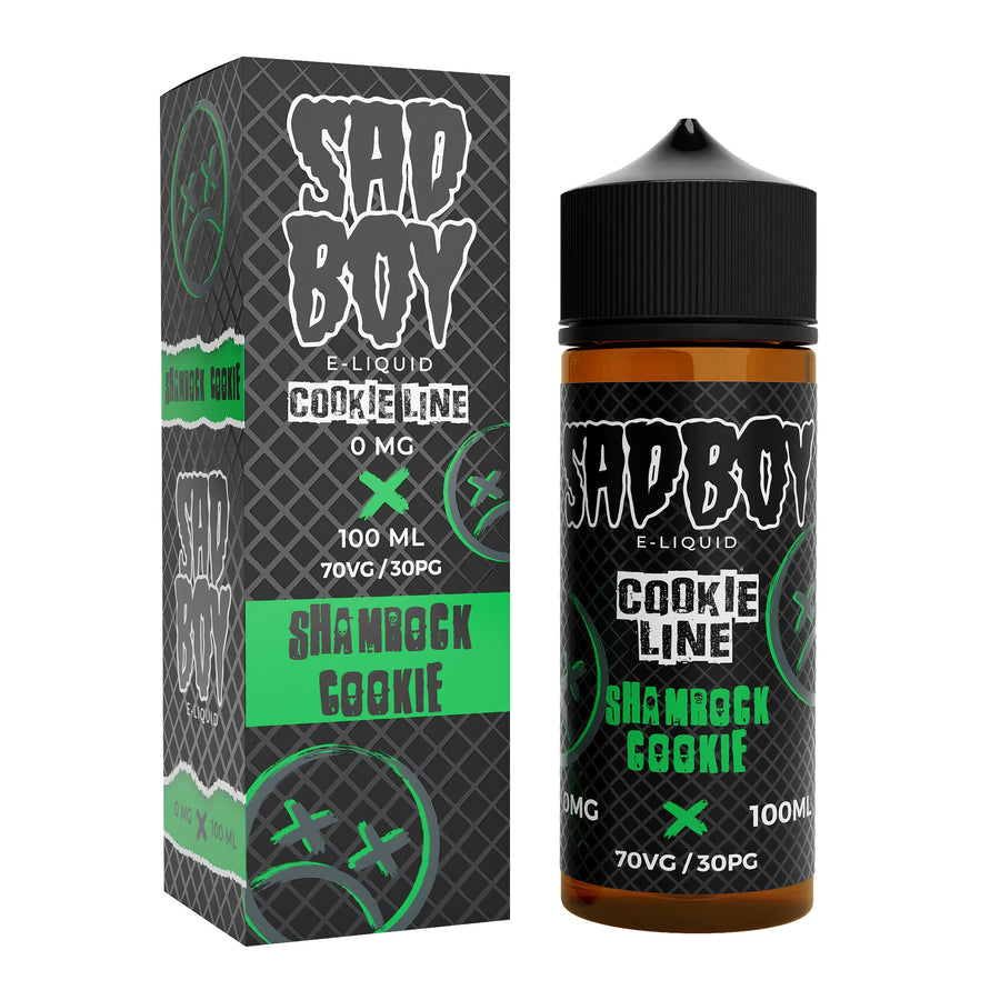 Cookie Line - Shamrock Cookie E-Liquid Shortfill By Sadboy 100ml