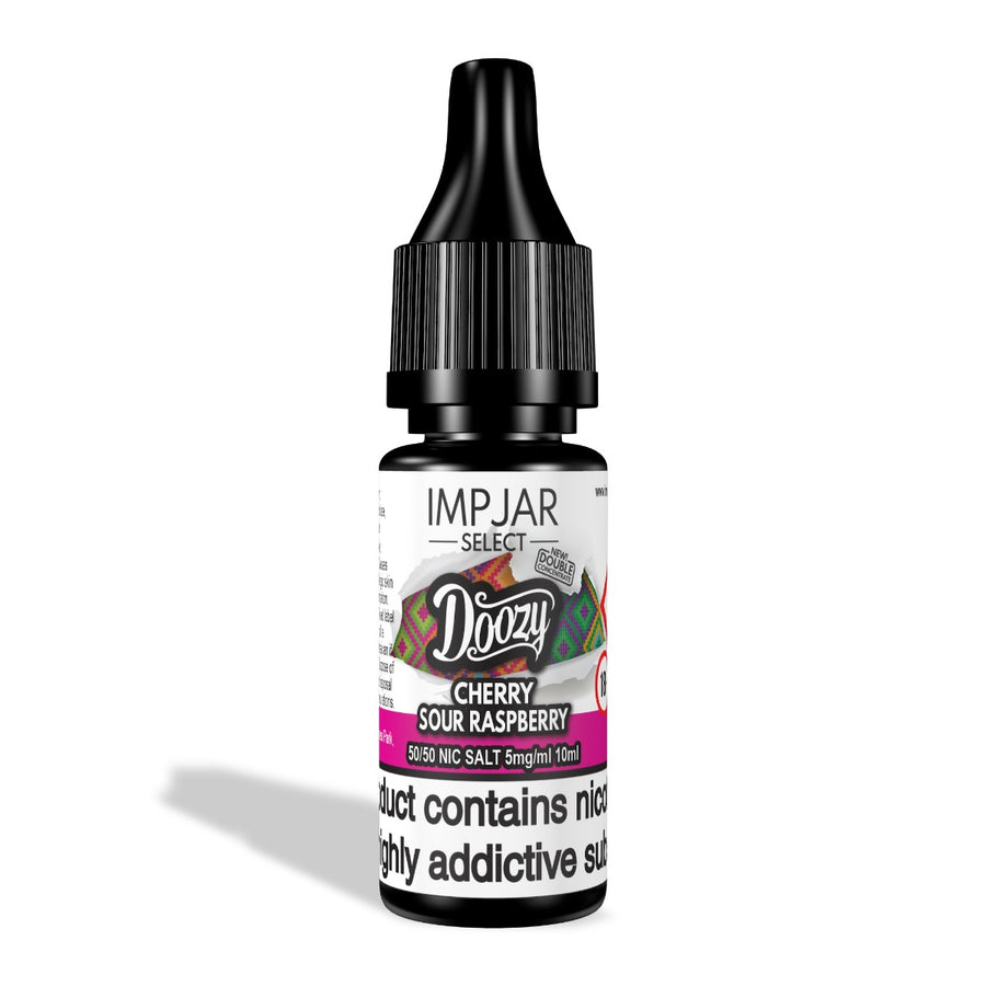Cherry Sour Raspberry SELECT COLLAB E-Liquid Nicotine Salt By Impjar x Doozy 10ml