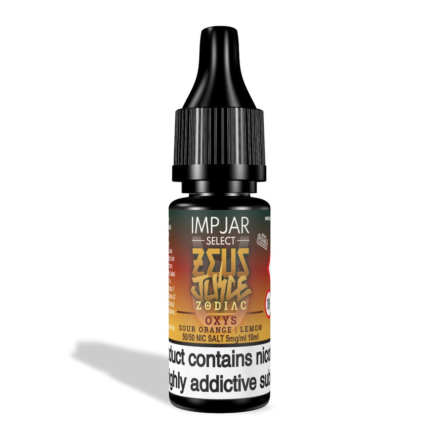 Oxys SELECT COLLAB E-Liquid Nicotine Salt By Impjar x Zeus Juice 10ml