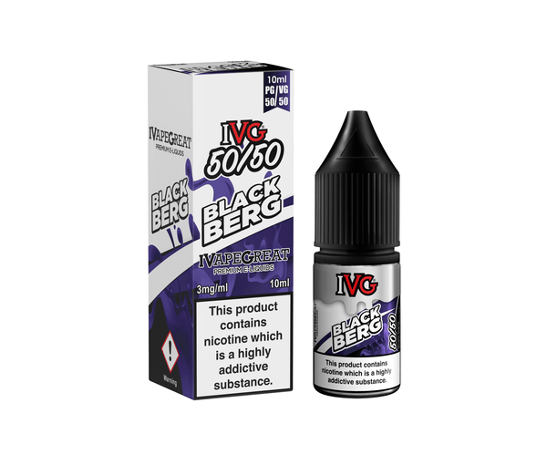 Blackberg 50/50 E-Liquid By IVG 10ml