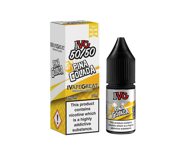 Pina Colada 50/50 E-Liquid By IVG 10ml