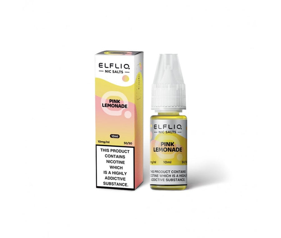 Pink Lemonade ELFLIQ E-Liquid Nicotine Salt By Elfbar 10ml