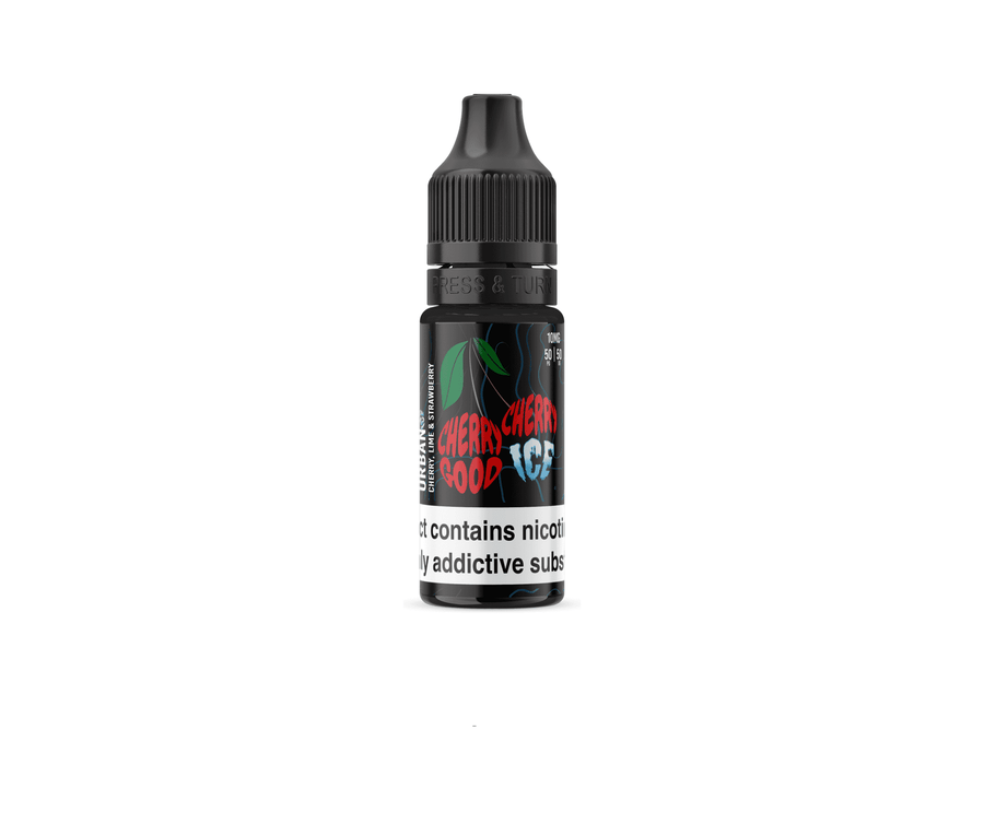 Urban Ice Cherry Good Cherry Ice E-Liquid Nicotine Salt By Wick Liquor 10ml