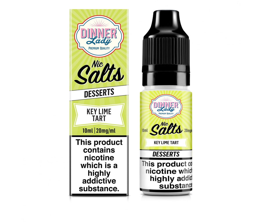 Key Lime Tart E-Liquid Nicotine Salt By Dinner Lady Desserts 10ml