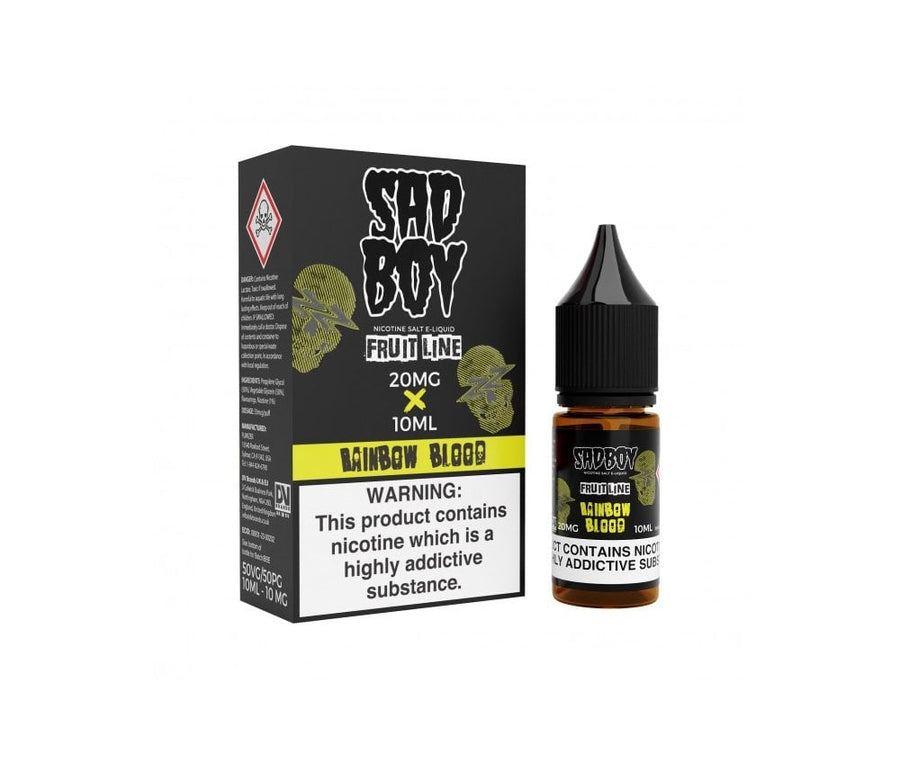 Fruit Line - Rainbow Blood E-Liquid Nicotine Salt By Sadboy 10ml