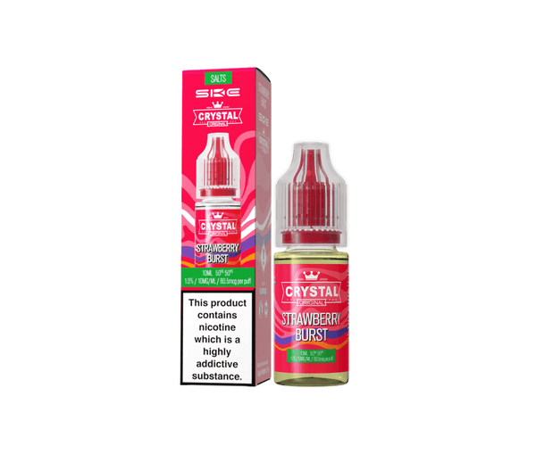 Strawberry Burst E-Liquid Nicotine Salt By SKE Crystal V2 10ml