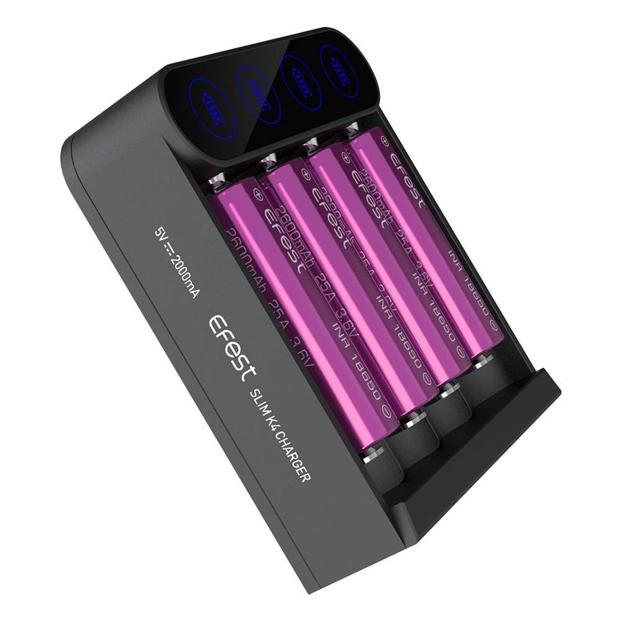 EFEST Slim K4 USB-C Intelligent Battery Charger