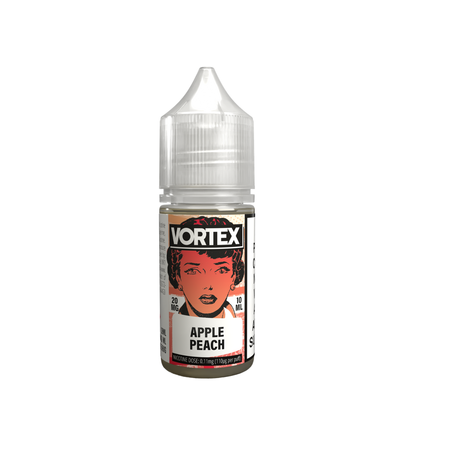 Apple Peach E-Liquid Nicotine Salt By Vortex 10ml