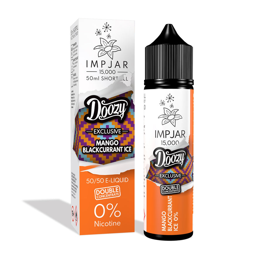 Mango Blackcurrant Ice E-Liquid 15000 Shortfill By Impjar X Doozy Vape 50ml
