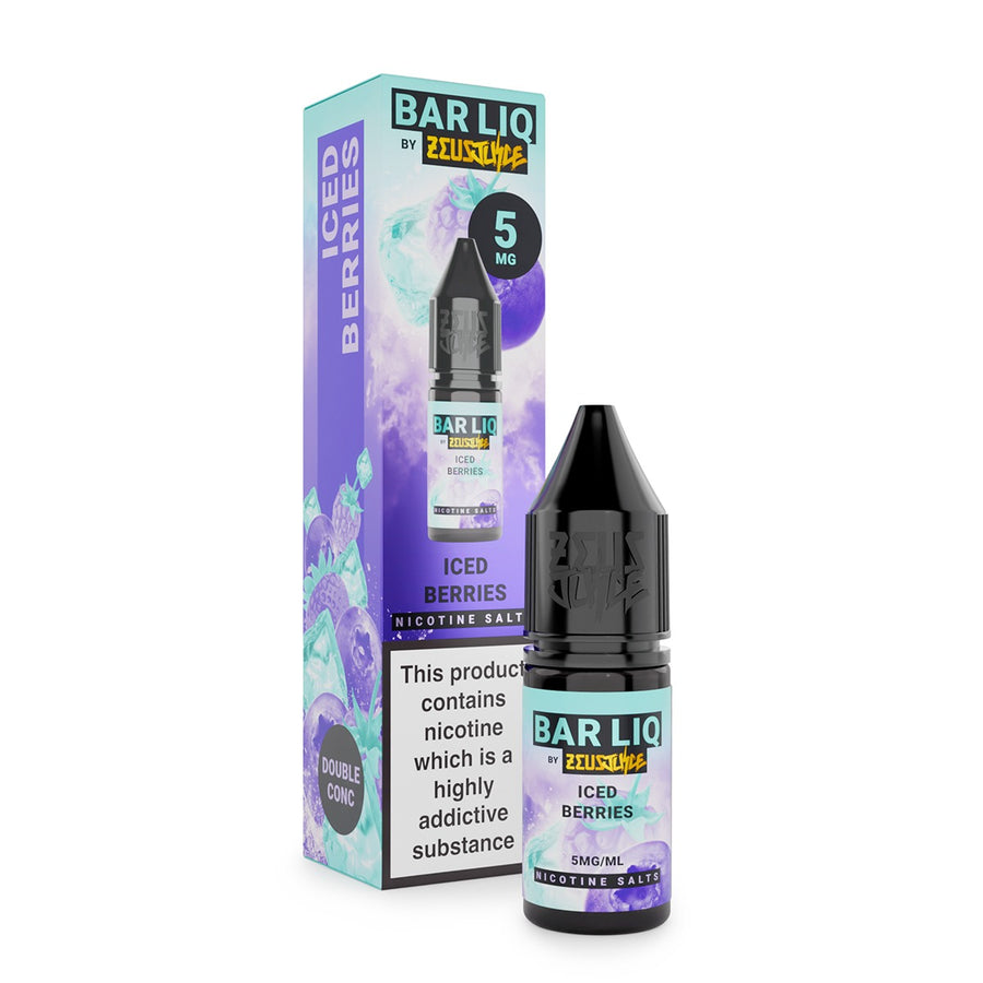 Iced Berries BAR LIQ E-Liquid Nicotine Salt By Zeus Juice 10ml