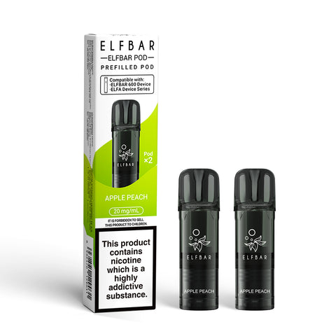 Elfbar E600 Pod Replacement Pre-Filled Pods 20mg