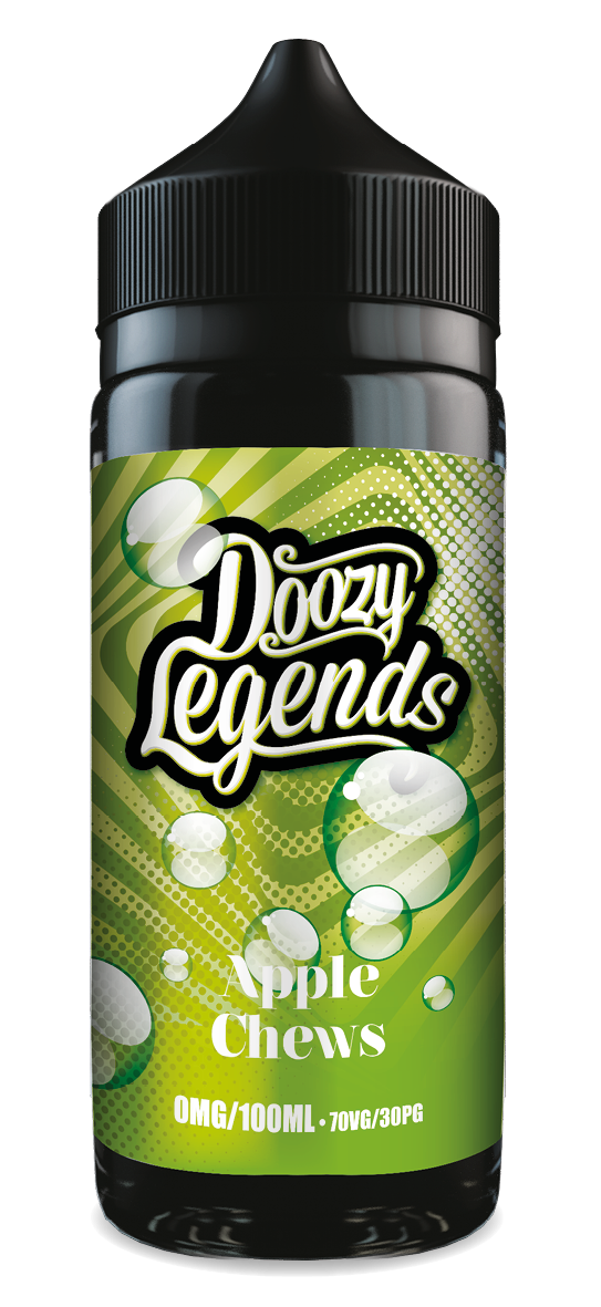 Apple Chew E-Liquid Shortfill By Doozy Vape 100ml