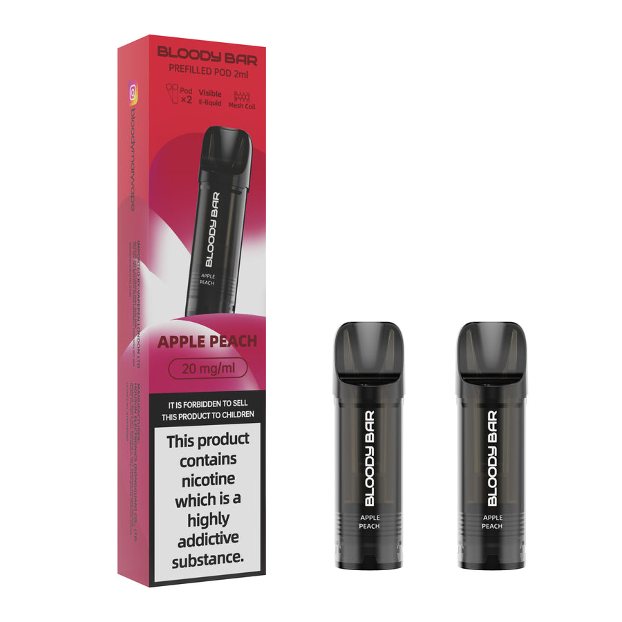 Bloody Mary Bloody Bar Replacement Pre-Filled Pods 20mg
