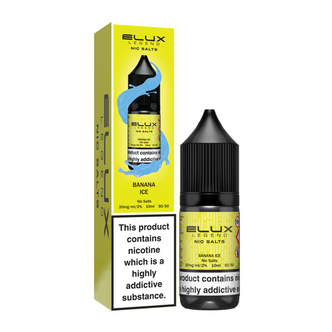 Banana Ice E-Liquid Nicotine Salt By Elux Legend 10ml