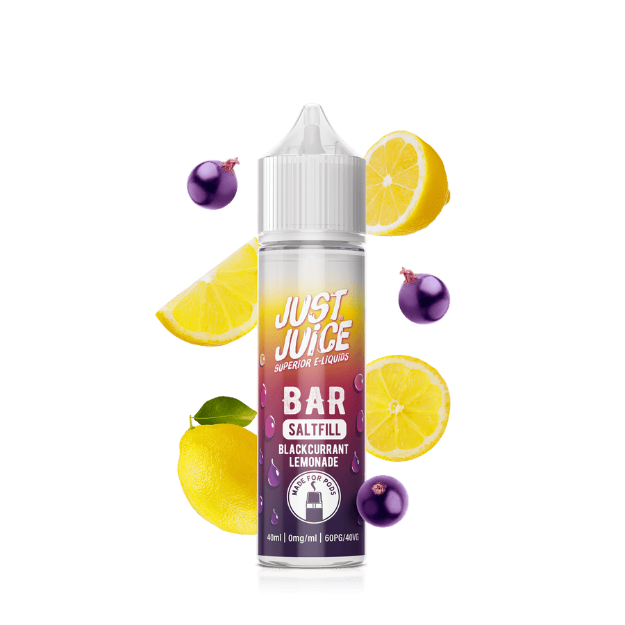 Blackcurrant Lemonade E-Liquid Bar Shortfill By Just Juice 40ml
