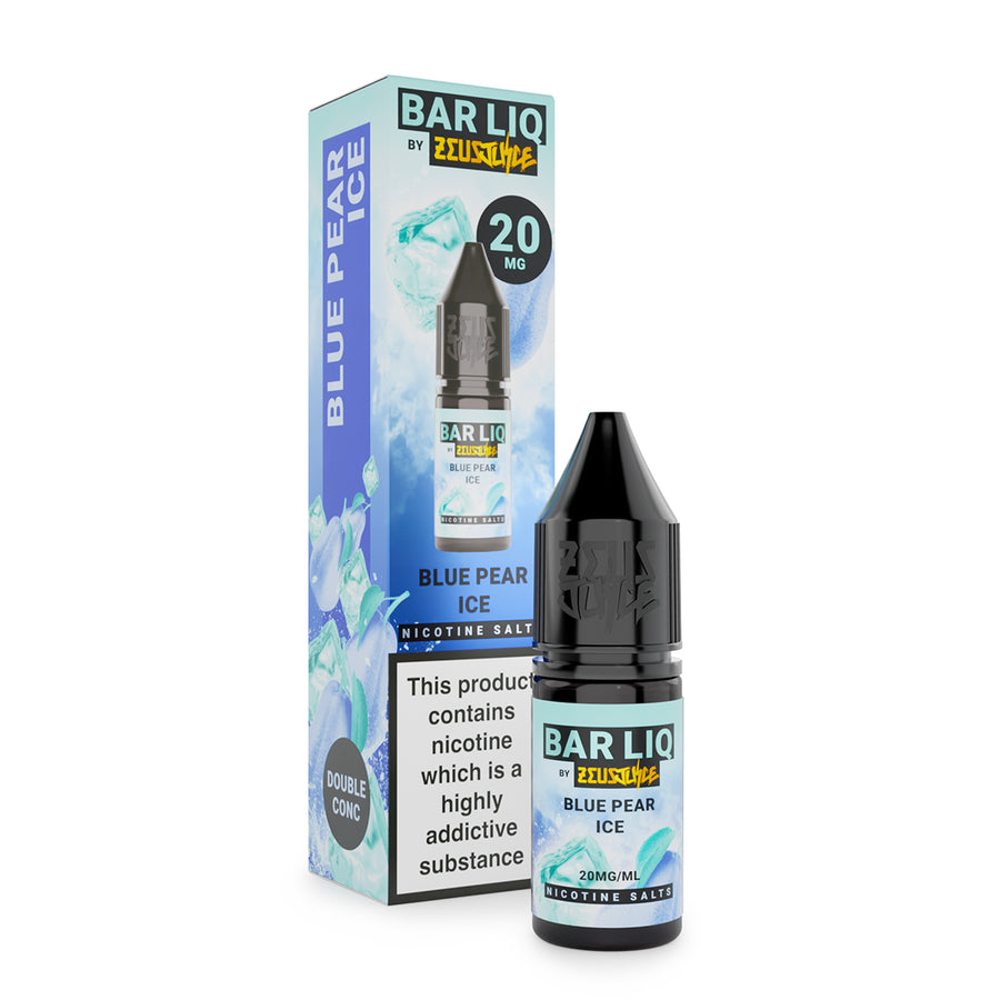 Blue Pear Ice BAR LIQ E-Liquid Nicotine Salt By Zeus Juice 10ml