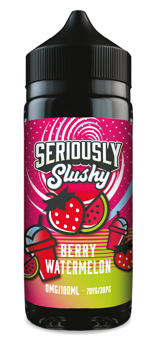 Berry Watermelon Seriously Slushy E-Liquid Shortfill By Doozy Vape 100ml
