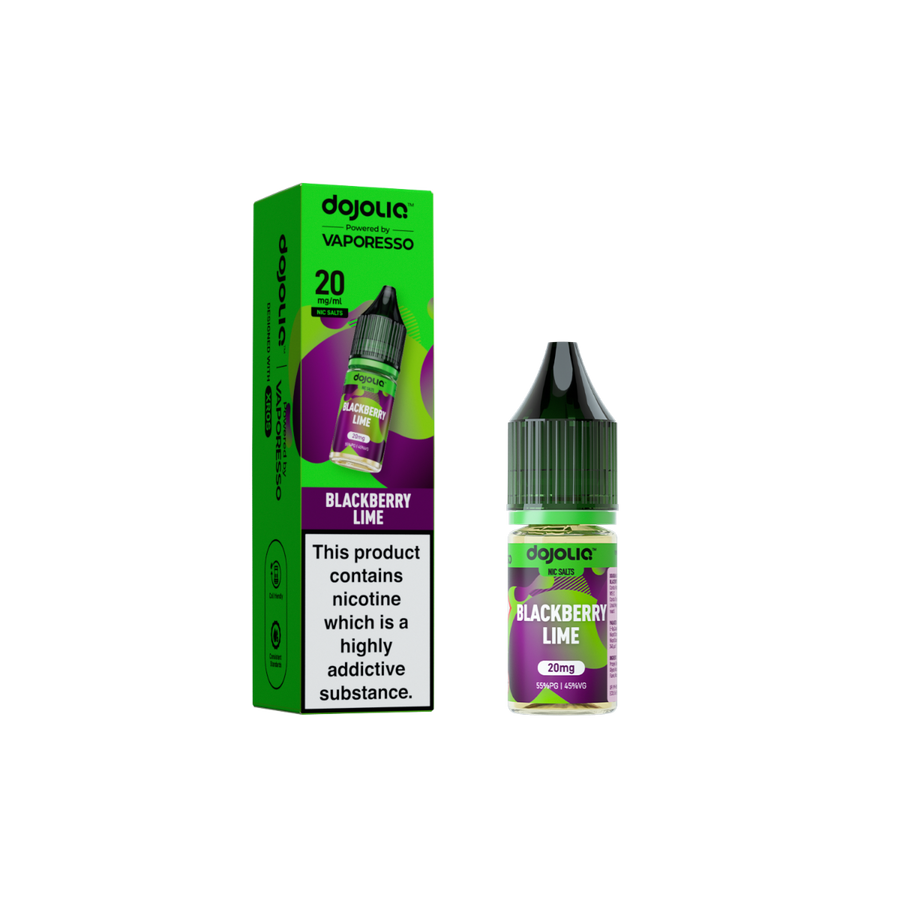 Blackberry Lime DOJOLIQ E-Liquid Nicotine Salt By Vaporesso 10ml