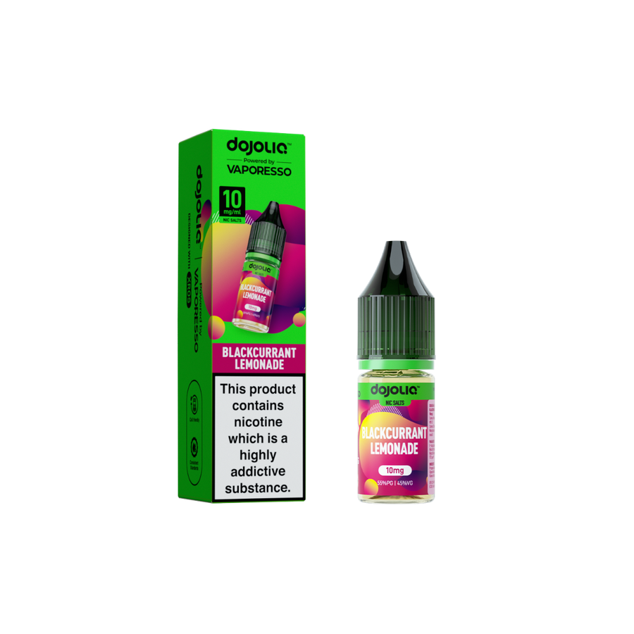 Blackcurrant Lemonade DOJOLIQ E-Liquid Nicotine Salt By Vaporesso 10ml