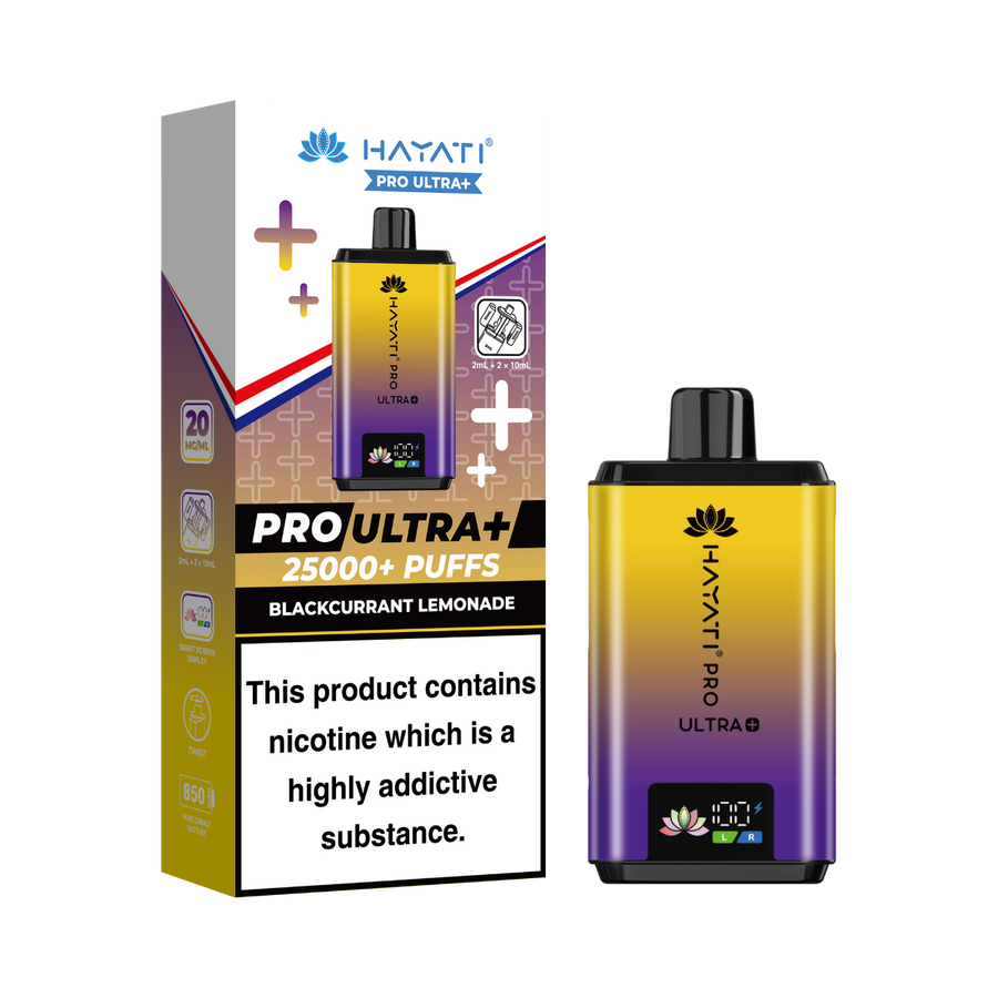 Hayati PRO ULTRA 25000+ Pre-Filled Pod Kit 20mg