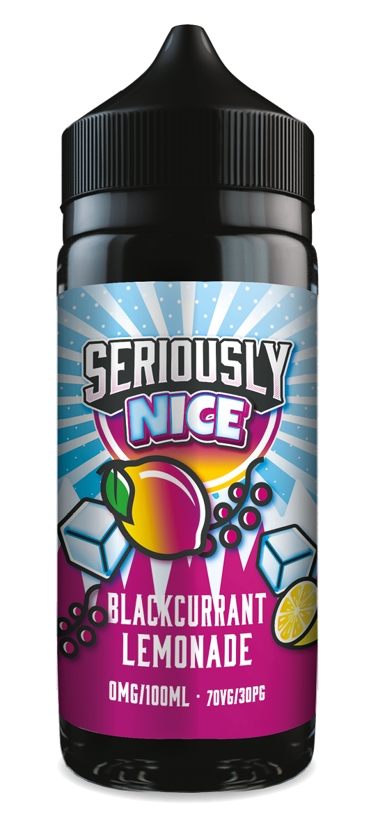 Blackcurrant Lemonade Seriously Nice E-Liquid Shortfill By Doozy Vape 100ml