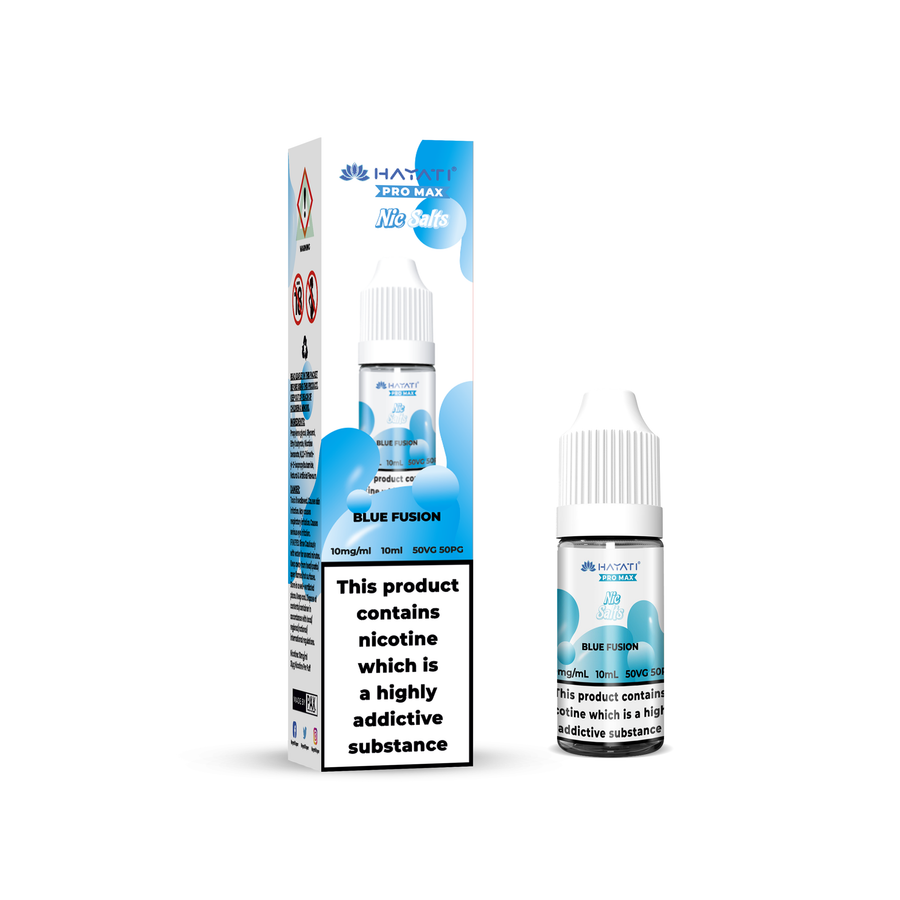 Blue Fusion Pro Max Bar Vape E-Liquid Nicotine Salt By Hayati 10ml