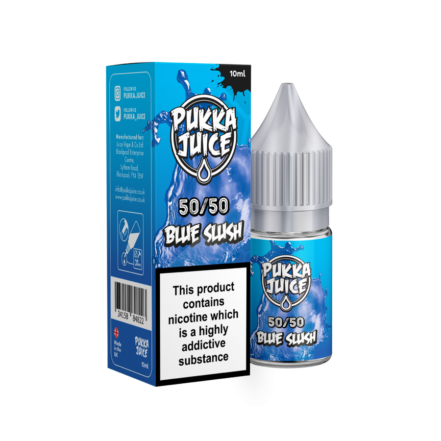 Blue Slush 50/50 E-Liquid By Pukka Juice 10ml
