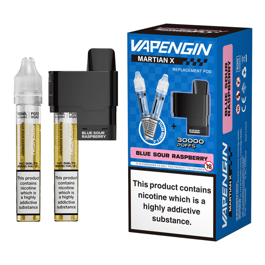 Vapengin Martian X 30k Lite Replacement Pre-Filled Pods 20mg
