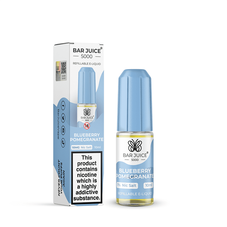 Blueberry Pomegranate E-Liquid Nicotine Salt By Bar Juice 10ml