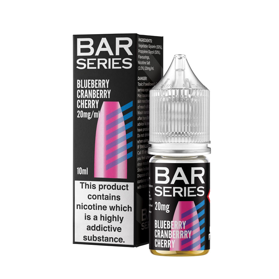 Blueberry Cherry Cranberry E-Liquid Nicotine Salt By Bar Series 10ml