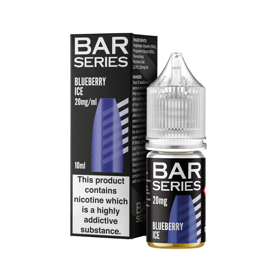 Blueberry Ice E-Liquid Nicotine Salt By Bar Series 10ml