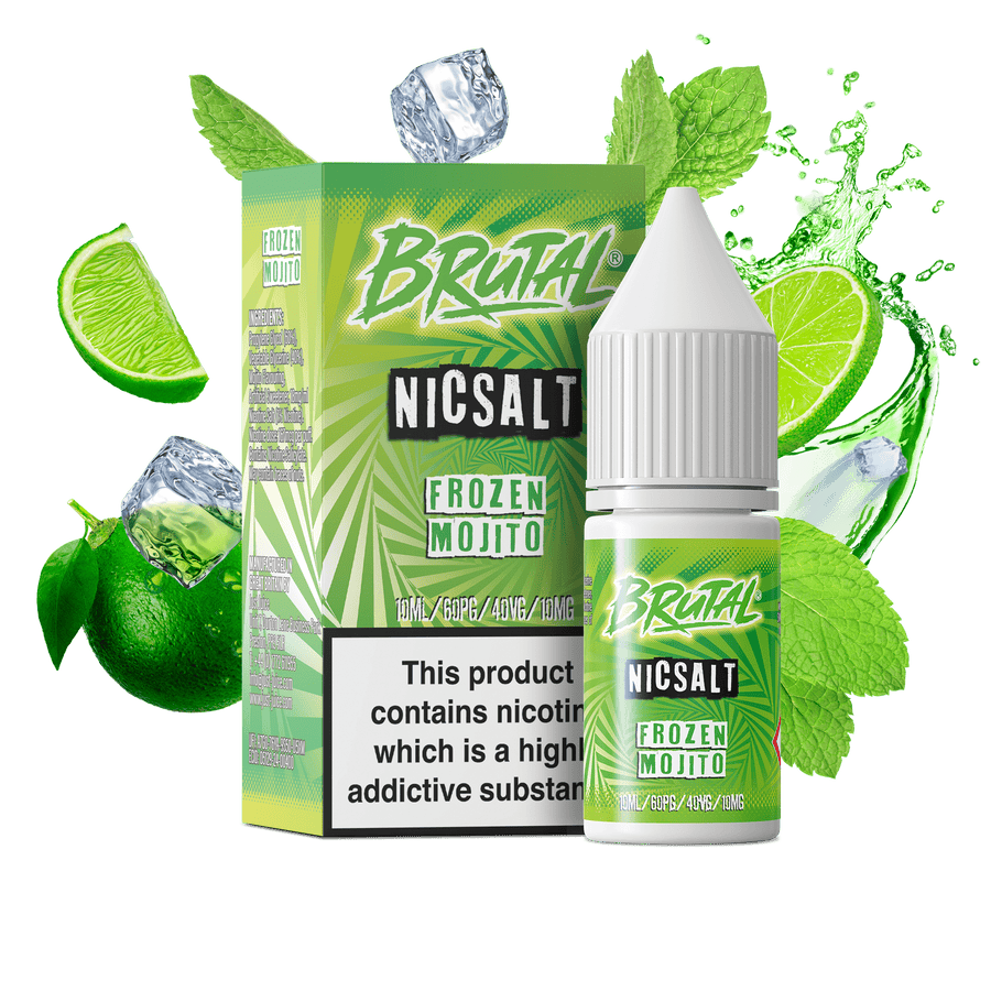 Frozen Mojito BRUTAL DRINKS E-Liquid Nicotine Salt By Just Juice 10ml