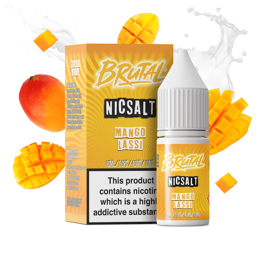 Mango Lassi BRUTAL DRINKS E-Liquid Nicotine Salt By Just Juice 10ml