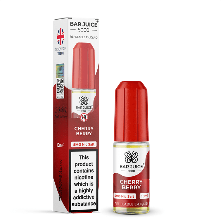 Cherry Berry E-Liquid Nicotine Salt By Bar Juice 10ml