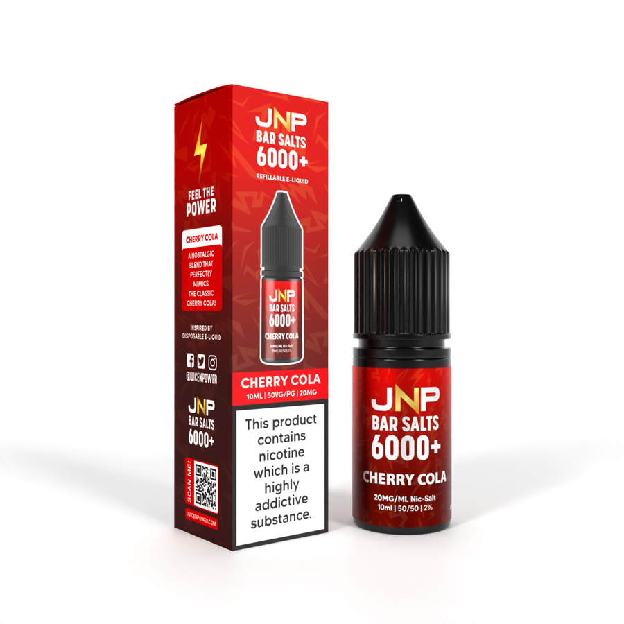 Juice N Power Bar Salts 6000+ Cherry Cola Nic Salt