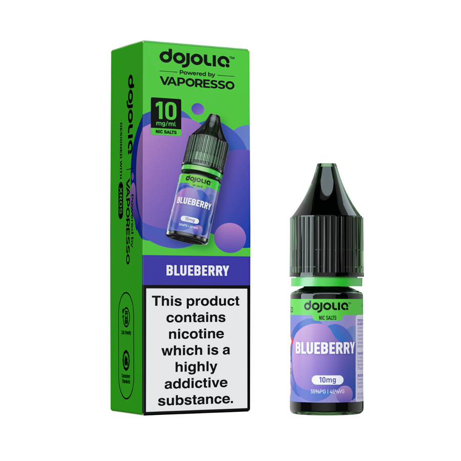 Blueberry DOJOLIQ E-Liquid Nicotine Salt By Vaporesso 10ml