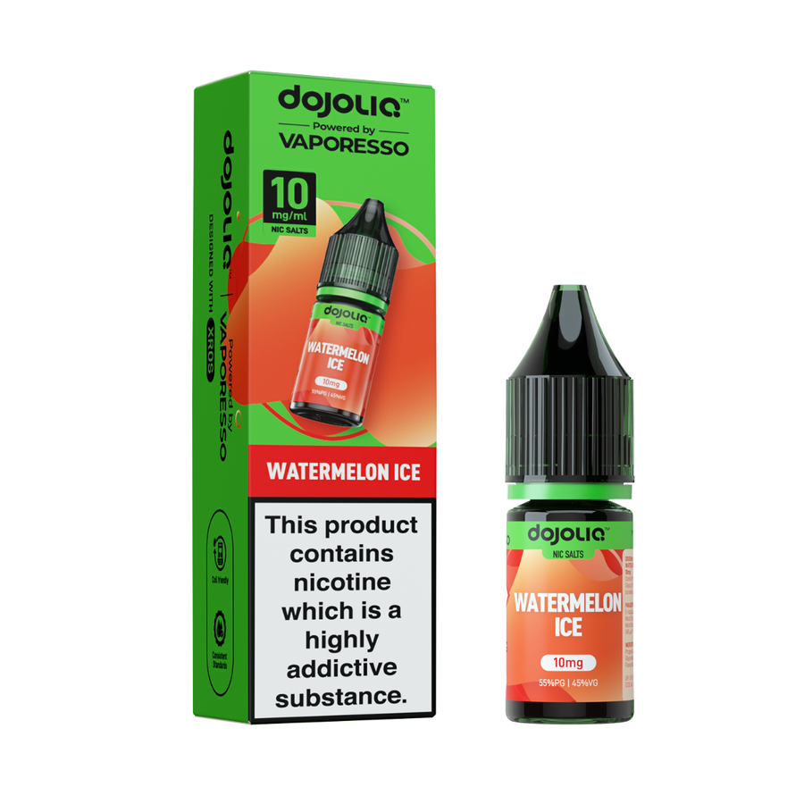 Watermelon Ice DOJOLIQ E-Liquid Nicotine Salt By Vaporesso 10ml