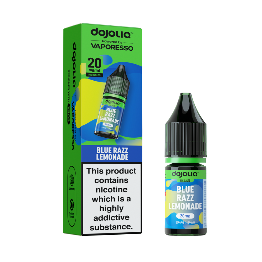 Blue Razz Lemonade DOJOLIQ E-Liquid Nicotine Salt By Vaporesso 10ml