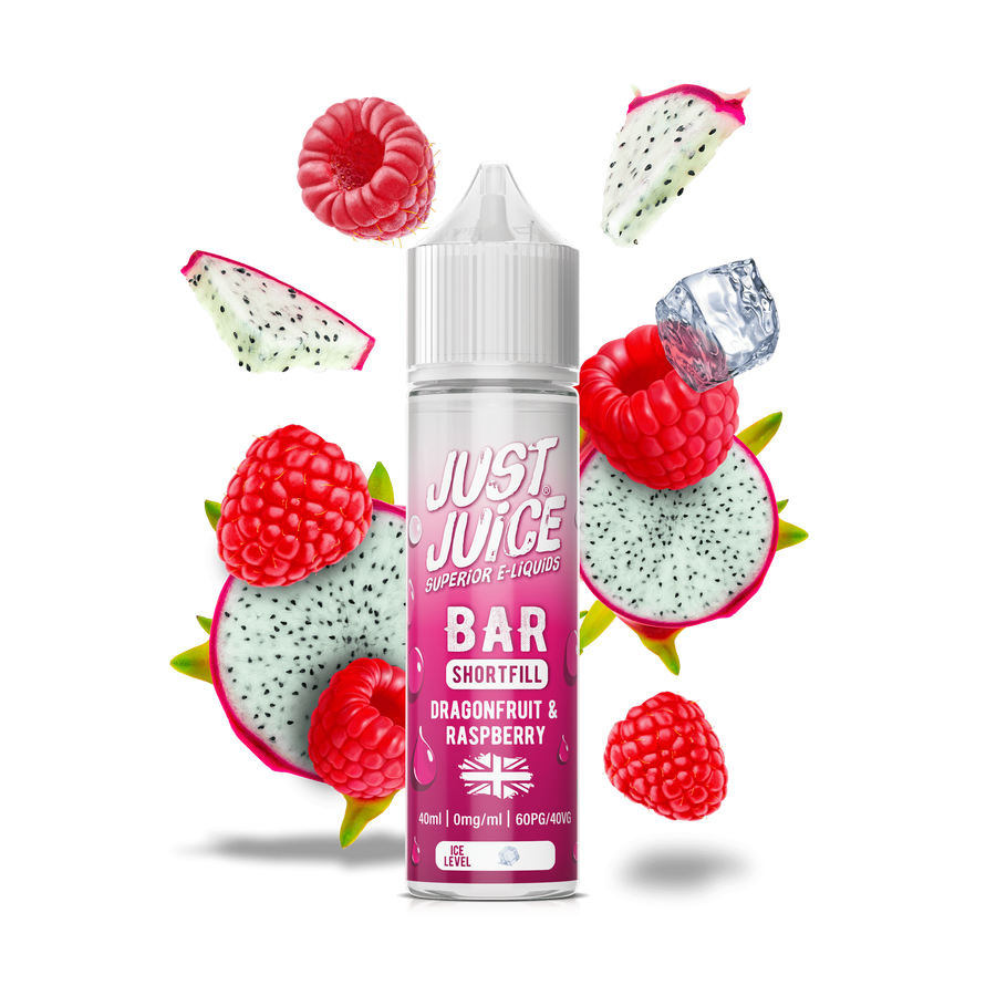 Dragonfruit & Raspberry E-Liquid Bar Shortfill By Just Juice 40ml