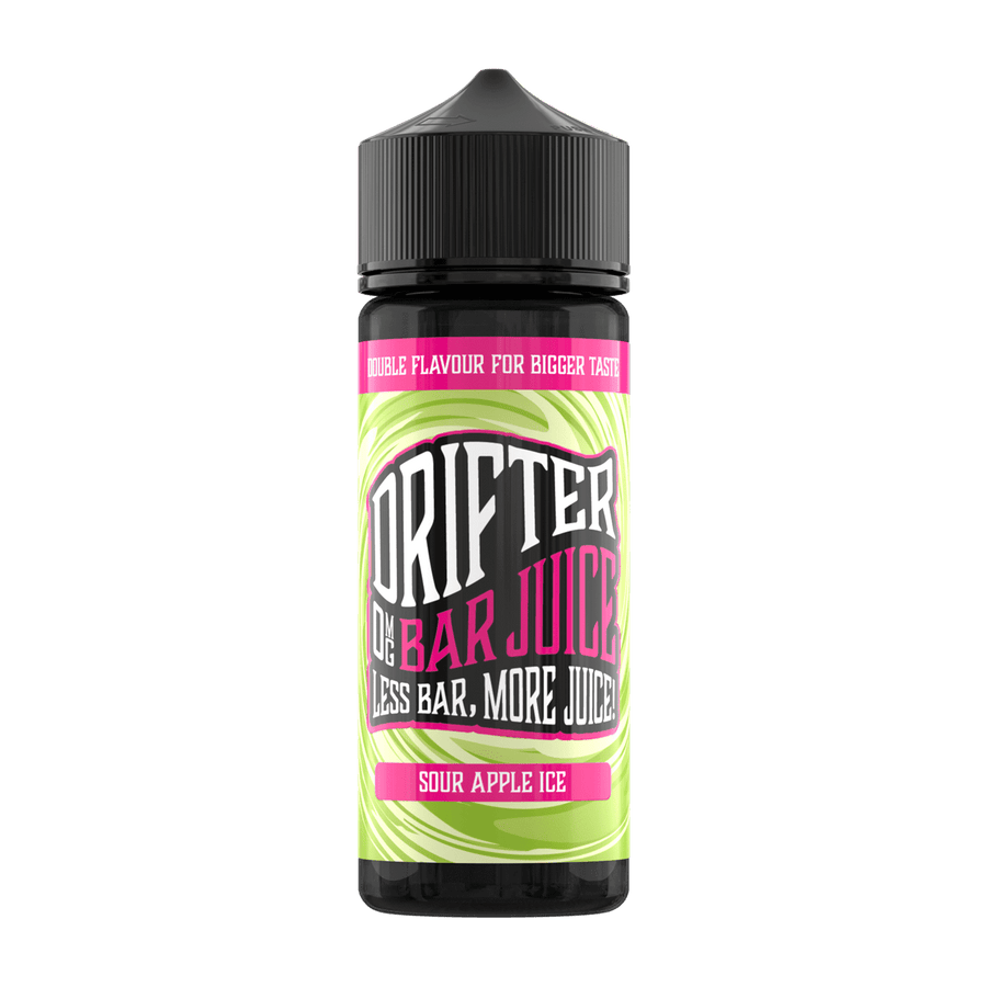 Sour Apple Ice BAR JUICE E-Liquid Shortfill By Drifter 100ml