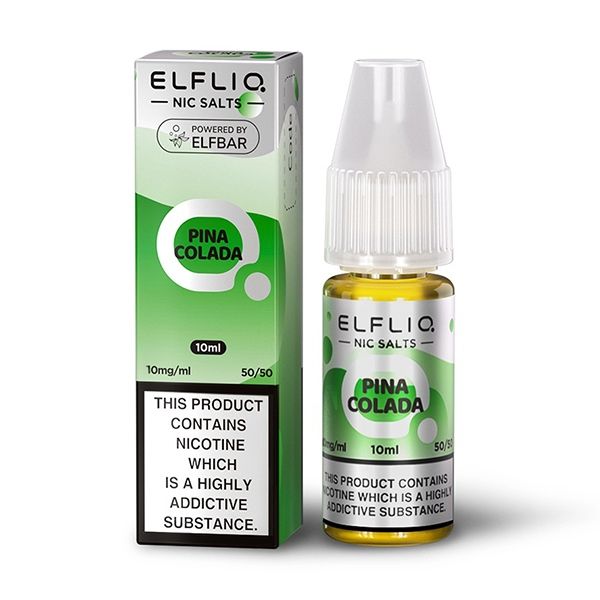 Pina Colada ELFLIQ E-Liquid Nicotine Salt By Elfbar 10ml