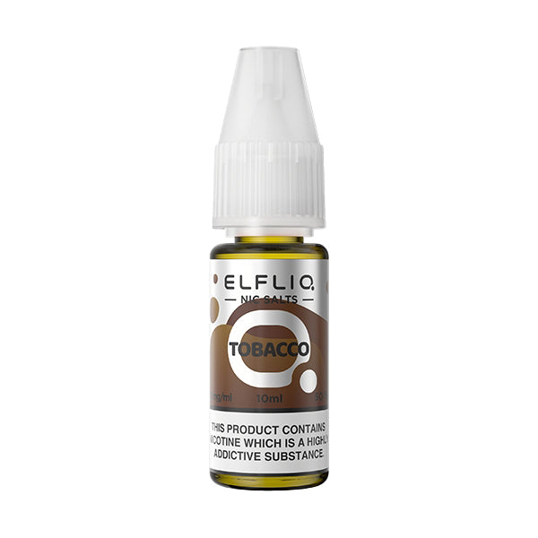 Tobacco ELFLIQ E-Liquid Nicotine Salt By Elfbar 10ml