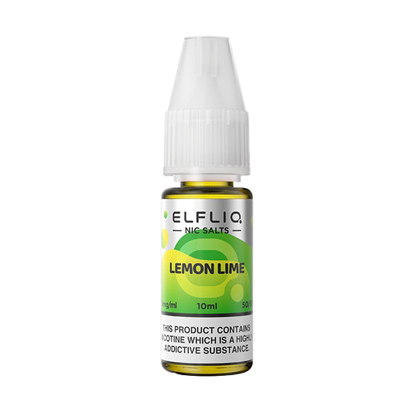 Lemon & Lime ELFLIQ E-Liquid Nicotine Salt By Elfbar 10ml