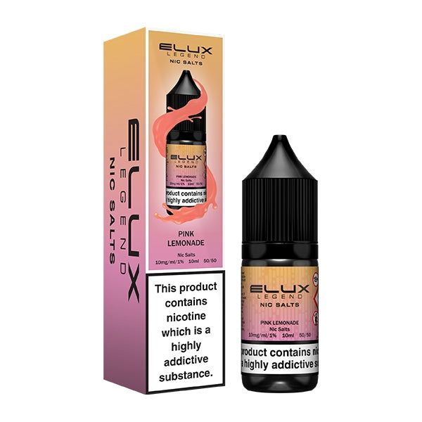 Pink Lemonade E-Liquid Nicotine Salt By Elux Legend 10ml
