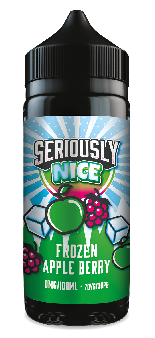 Frozen Apple Berry Seriously Nice E-Liquid Shortfill By Doozy Vape 100ml