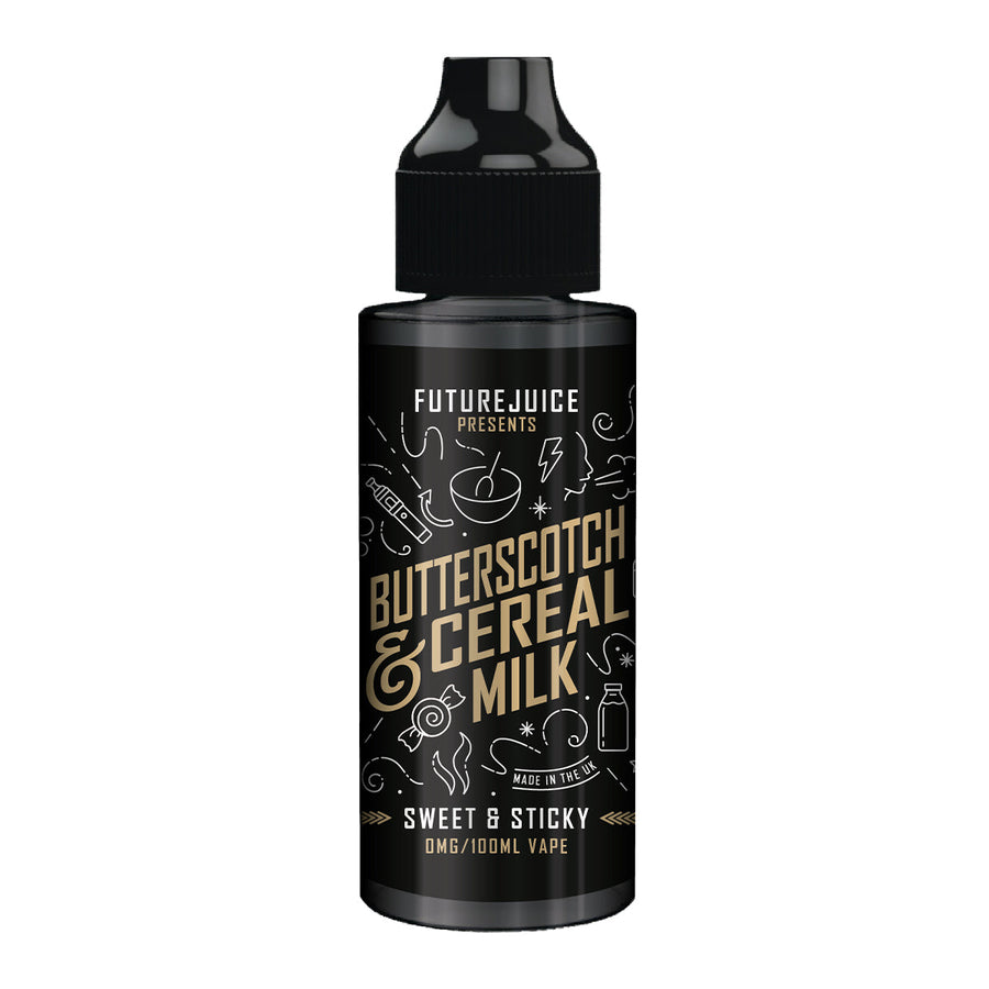 Butterscotch Cereal Milk E-Liquid Shortfill By Future Juice 100ml