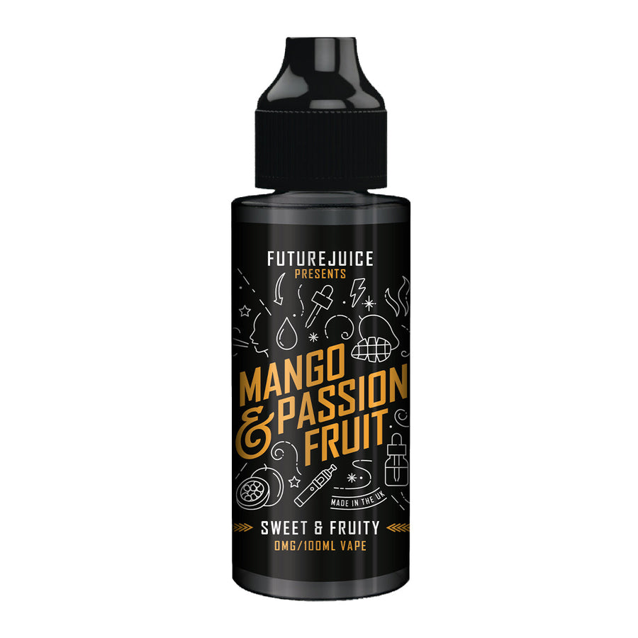 Mango & Passion Fruit E-Liquid Shortfill By Future Juice 100ml