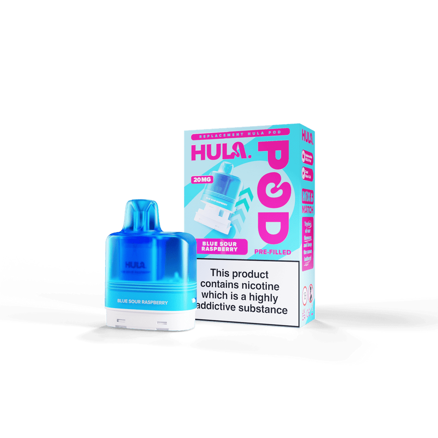 Hula 7000 Puff 2ml + 10ml Replacements Pre-Filled Pods