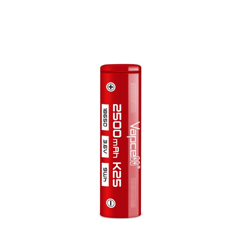 Vapcell K25 18650 Battery 2500mAh 20A High-Drain